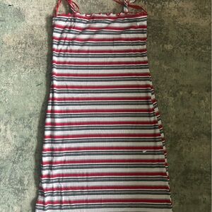 Ambiance Red and White Striped Top